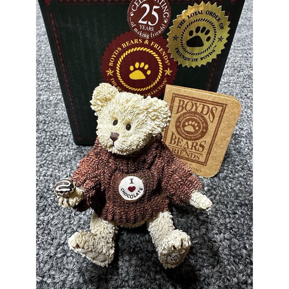 Truffle D. Sweetbeary So Much Chocolate So Little Time Boyds Bears & Friends